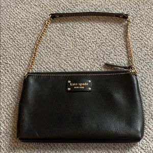 Black Kate Spade envelope bag